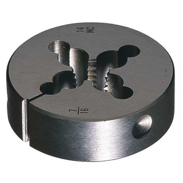 Greenfield Threading Carbon Round Die 383 Greenfield Threading 1-1/2 In Outside Diameter 3/8-18NPT - 405277
