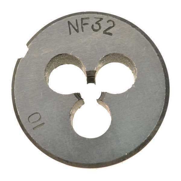 Westward Alloy Steel Die, 10-32 UNF - CCT1060-43