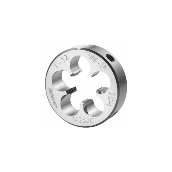 Garant Round Die, HSS, 1in-12 - 142620 1-12