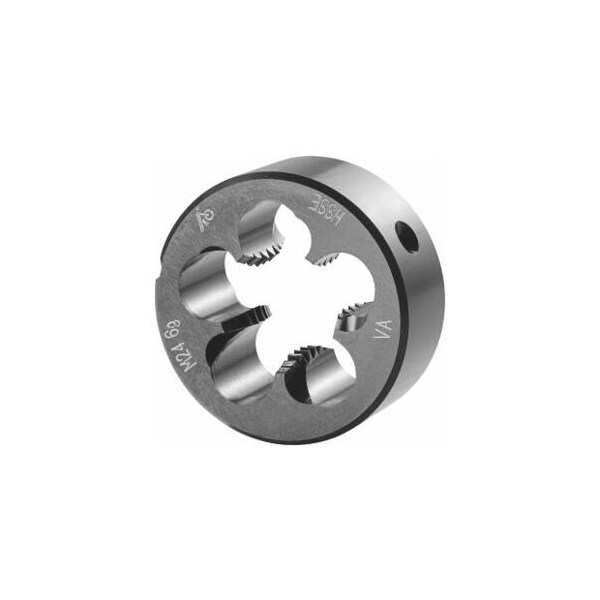Holex M24X3 HSS-E Round Die, for High Tensile Steels, Closed/Pre-Slit Form - 140460 M24