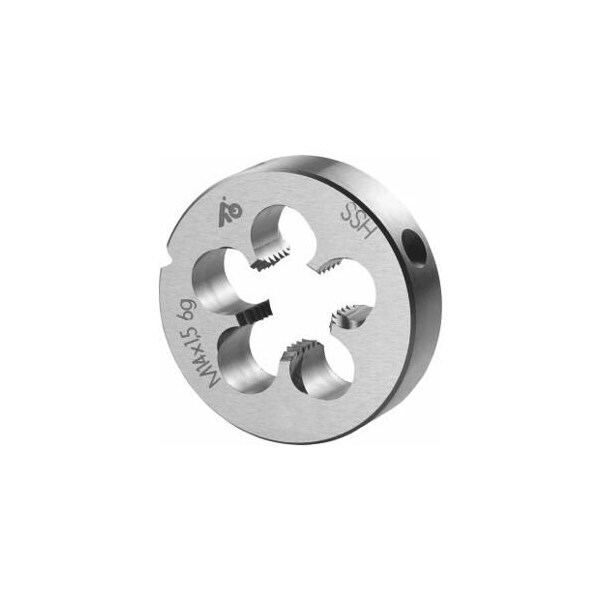 Holex M14X1.5 HSS Round Die, Closed/Pre-Slit Form - 141070 14X1,5