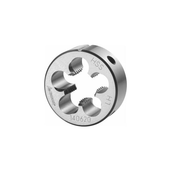 Garant M30X3.5 HSS Round Die, Left-Hand, Closed/Pre-Slit Form - 140620 M30