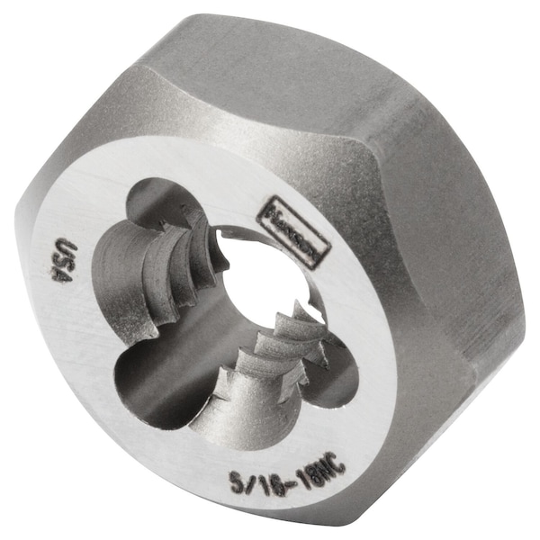 Irwin Die, Threat Size: 5/16"-18, NC, 11/16", HRT - 7227ZR