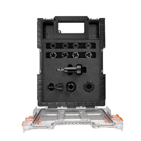 Versadrive ImpactaDie Kit Complete including Adapter/Collar + M6, M8, M10, M12 Guides and Hex Die Nuts - 115810-SET