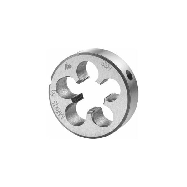 Holex M18X1.5 HSS Round Die, Closed/Pre-Slit Form - 141070 18X1,5
