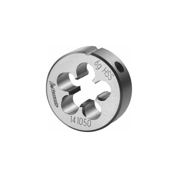 Garant M11X0.75 HSS Round Die, Closed/Pre-Slit Form - 141050 11X0,75