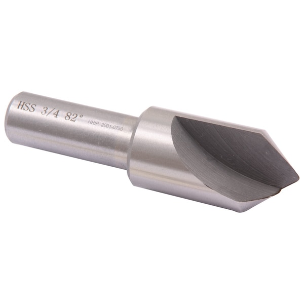 Hhip 3/4" Single Flute 82 Degree High Speed Steel Countersink - 2001-0750