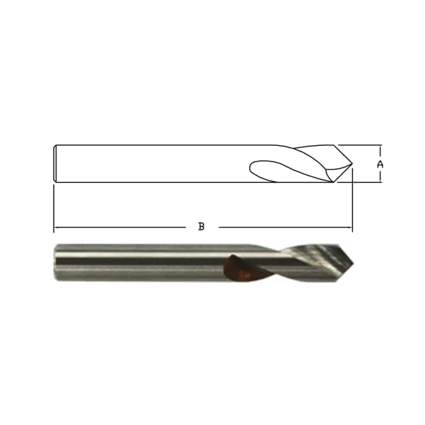 Link 5/8 X 2-1/4 HSS 82° Spot & Center Drill - 97-L2-399
