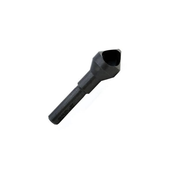 Champion Cutting Tool Zero Flute Countersink - Deburring Tool, 100 deg, 1/8in - 27/64in Dia of Cut - CHA CSKA14