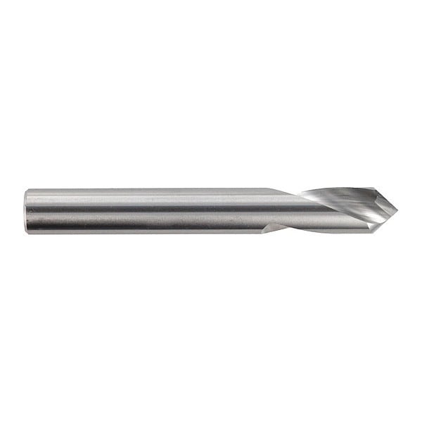 Melin Tool Co Spot Drill, Cobalt, 90 deg., 1/2" x 35mm - HSNC-1/2-90