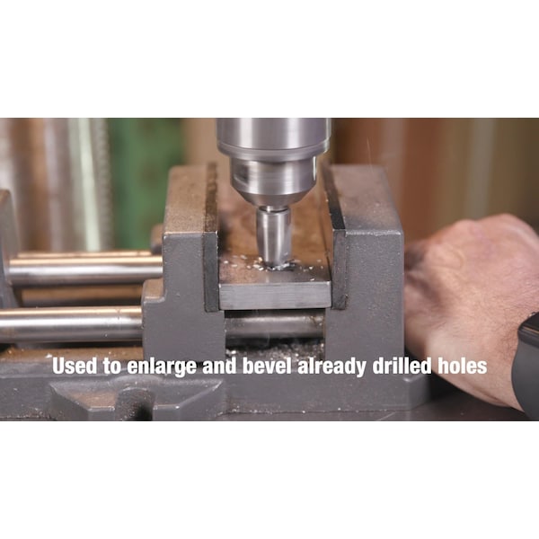 Drill America 3/4"-82 1/2" Shank HSS 3 Flute Center Reamer - DEWCSK3/4-82