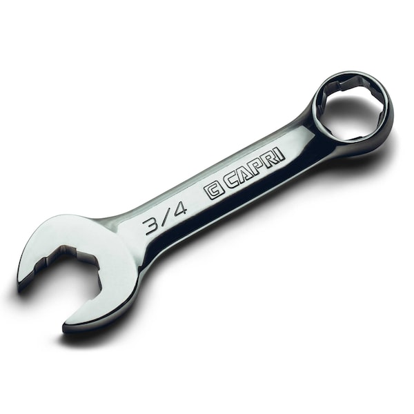 Llave combinada Stubby Pro  WaveDrive de 3/4 pulgadas de Capri Tools para tornillos regulares y redondeados - CP11750-S34SB