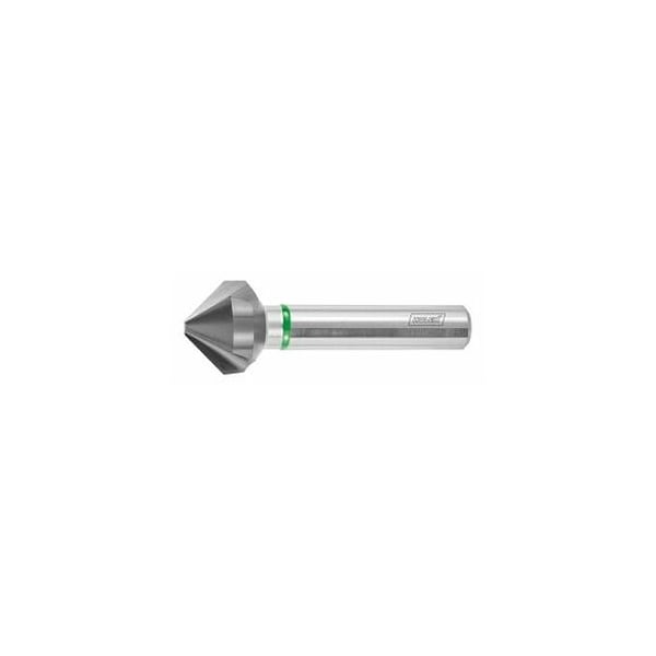 Holex Pro Steel High-Precision HSS Countersink with 3 Drive Flats, 90 Deg, TiAlN Coated, 31 mm - 150184 31