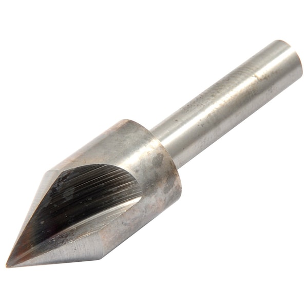 Hhip 1/2 Single Flute 60 Degree High Speed Steel Countersink - 2001-0243
