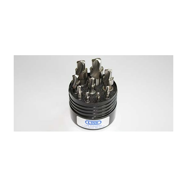Link English HSS Combined Drill & Counterbore 9 Pc Set - 05-L2-376