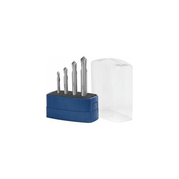 Garant HSS-E NC Spotting Drill Set, 90 Deg, Uncoated, Sizes 6-12 mm - 112107 6-12