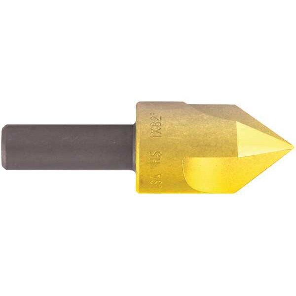 Keo Countersink, 3 FL, 90 deg., 1/4in, HSS, TiN - 50149-TIN