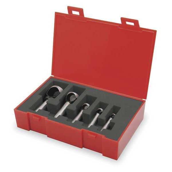 Keo ZErO Flute Set 60 deg 5/16" - 1" 5 pcs CO - 919-000-200