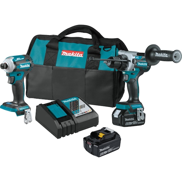 Makita Cordless 2 pieces Combo Kit, 18V - XT288G