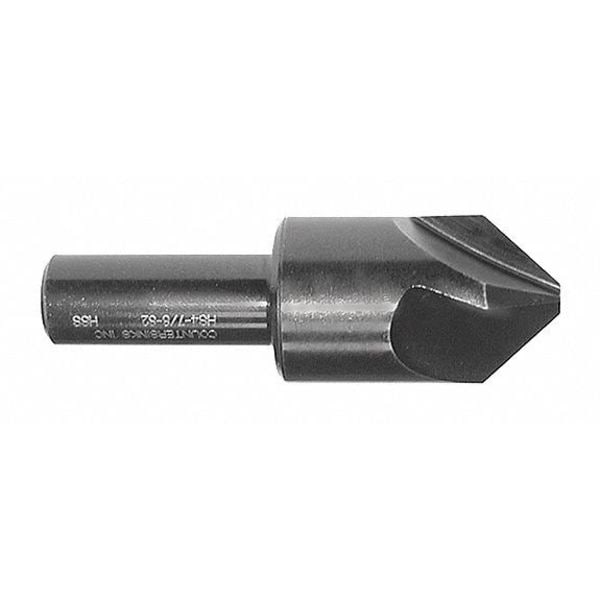 Melin Tool Co Countersink, Hss, 100 deg., 3/8", Number of Flutes: 4 - HS4-3/8-100
