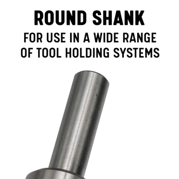 Drill America 1-1/4"-82 HSS 4 Flute Machine Countersink - DEWMSK1-1/4-82