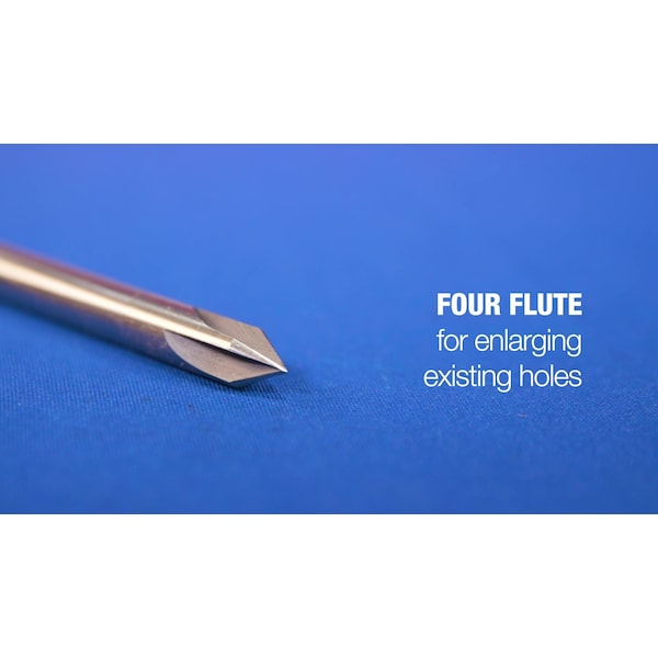 Drill America 1-1/4"-82 HSS 4 Flute Machine Countersink - DEWMSK1-1/4-82