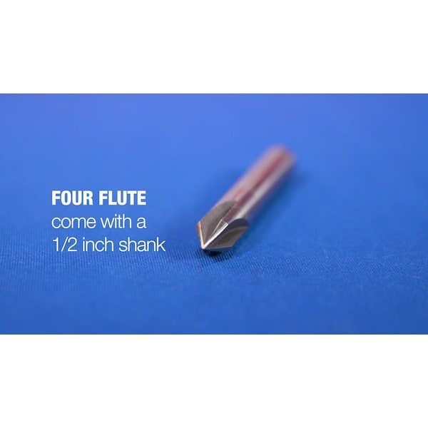 Drill America 1-1/4"-82 HSS 4 Flute Machine Countersink - DEWMSK1-1/4-82