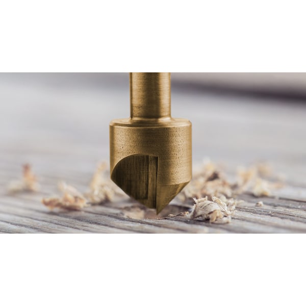Richelieu (5-Piece) Steel and Titanium Nitride Countersink Set - 589201