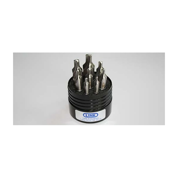 Link English 82° Screw Countersink 8 Pc Set - 05-L2-369