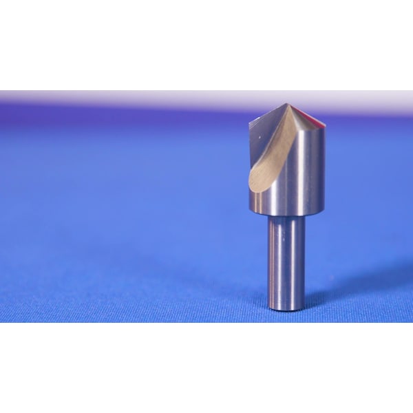 Drill America 5/8"-82 HSS Single Flute Countersink - DEWSFC5/8-82