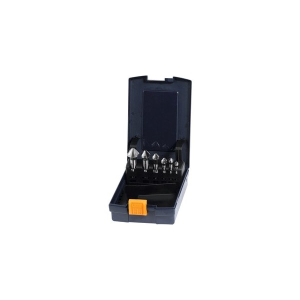 Garant Countersink Set in a Case, 90 Deg, Uncoated, Number of countersinks: 6 - 150310 6