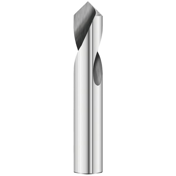 Fullerton Tool 2-Flute - 90, 120, 150° Point - 1535 Spotting Drills, RH Spiral, Cam Relieved, Standard, 1/4 - 15462