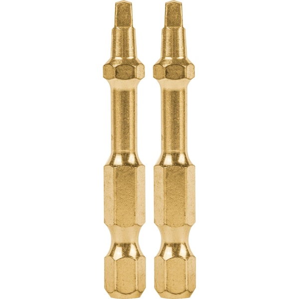 Makita Impact Gold(R) #2 Square Recess 2″ Power Bit - B-60501