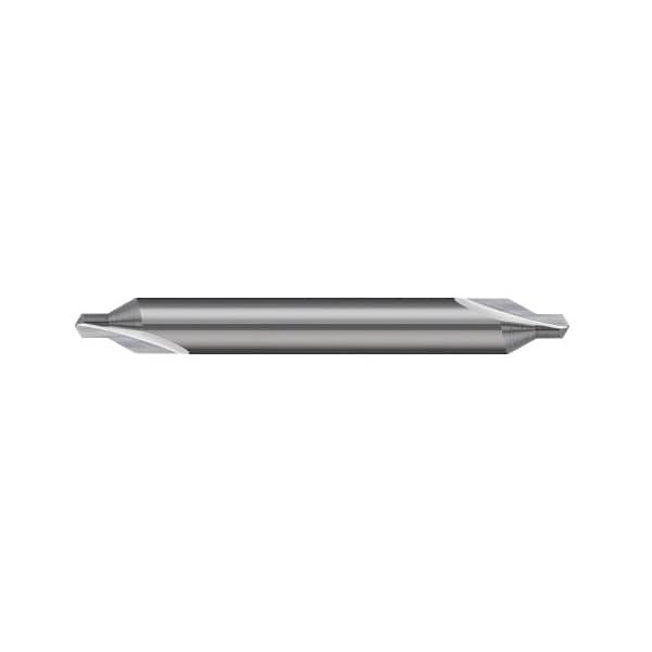 Harvey Tool 0.2188 in. 7/32 Drill dia x 60° Included Carbide #6 Combined Drill & Countersink DE, 2 Flutes - 11080