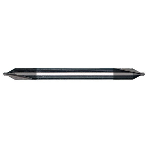 Mastercut Tool 1/8x5/16x2-1/8 82 Degree #4 Combined Drill & Countersink, PowerA - 600-110-1