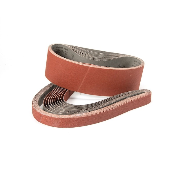 Cinturón de lijado United Abrasives/Sait 4 pulgadas de ancho x 24 pulgadas de largo, 100XPK10 - 55366