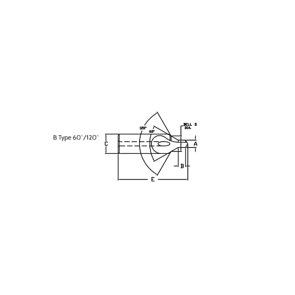 Link #18 Se Cobalt Rh 60/120 Deg Coolant Thru Centerdrill - CO-CH-229