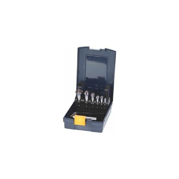 Garant 6 Pc HSS-E Countersink Set, 90 Deg, TiCN Coated, 6 mm to 19 mm - 150385 7