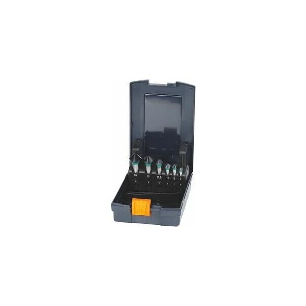 Garant 6 Pc HSS Countersink Set, 90 Deg, TiAlN Coated, 6 mm to 19 mm - 150315 6