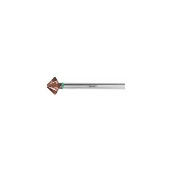 Garant High-Precision HSS Countersink, 90 Deg, Long, TiAlN Coated, 31 mm - 150376 31