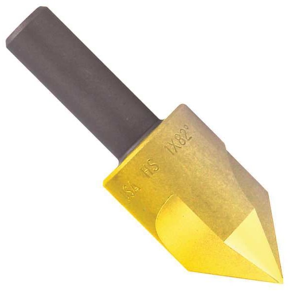 Keo Drill/Countersink, 6 FL, 60 deg., 5in L, RH - 55016-TIN