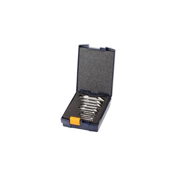 Garant HSS-E Center Drill Set in a Case, 10 Pieces - 111055 10