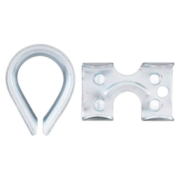 Homepage 0.25 x 0.37 in. Rope Clamp Kit - HO3255279