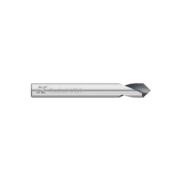 Kodiak Cutting Tools 1/8 Carbide Drill N/C Spotting Drill 90 Deg. - 5438686