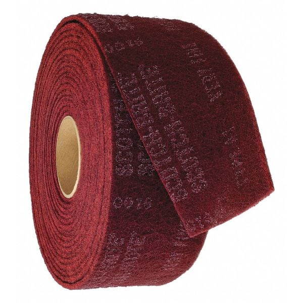 Rollo de almohadilla manual Scotch-Brite para lijar, 360" de largo, 12" de ancho - 7010328929