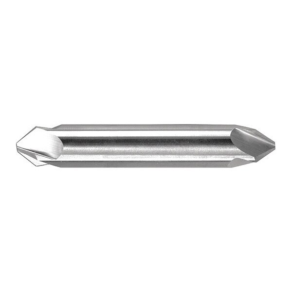 Melin Tool Co Drill Point Countersink, HSS, 82 deg., 1/2", Overall Length: 3" - DHS4DP-1/2-82