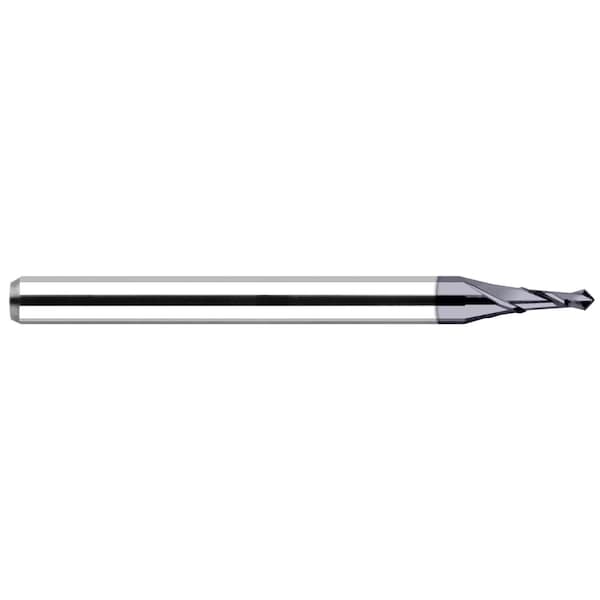 Harvey Tool 0.1870'' Drill DIA x 0.3120'', 5/16 Flute Length- 60 Deg - 2 FL - AlTiN Coated - 715612-C3