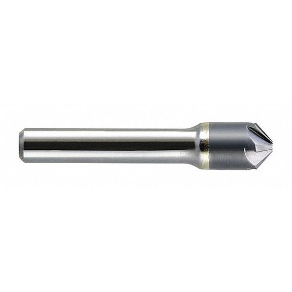 Melin Tool Co Carbide Countersink, 120 deg., 1/4", Single End/Double End: Single End - C6-1/4-120