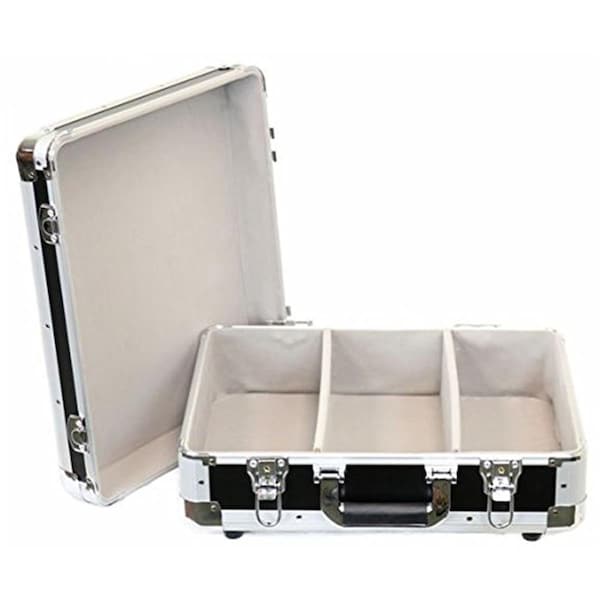 Garner Products Lightweight CD Case with 3 Rows Holds up to 65 Jewel Cases or up to 200 Plastic Sleeves - TBHECD3BK