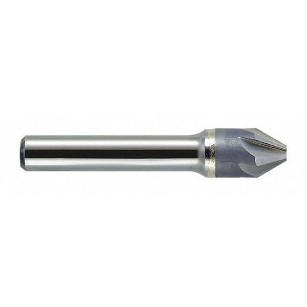 Melin Tool Co Carbide Countersink, 82 deg., 3/4", Single End/Double End: Single End - C6NC-3/4-82